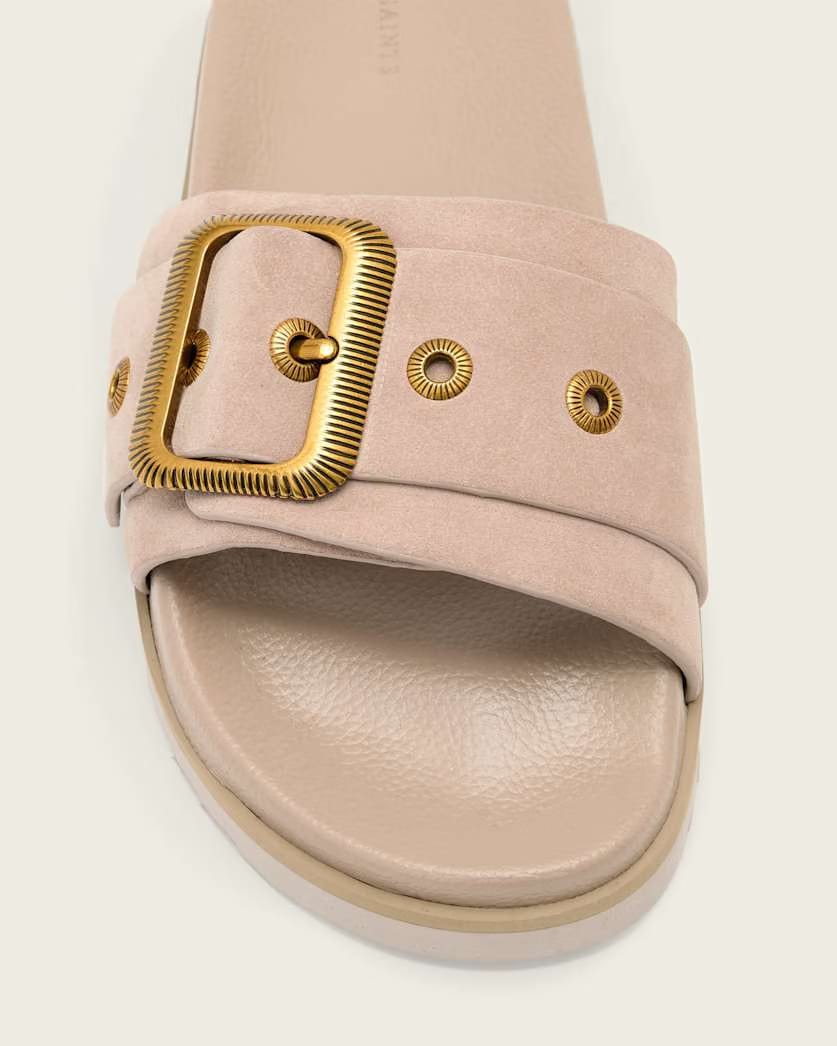AllSaints Ellie Western Sandals Women's Rose Dust Pink Women's