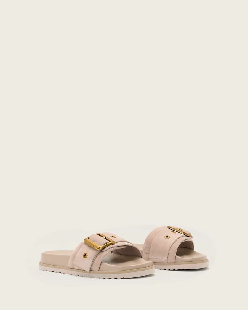 AllSaints Ellie Western Sandals Women's Rose Dust Pink Women's