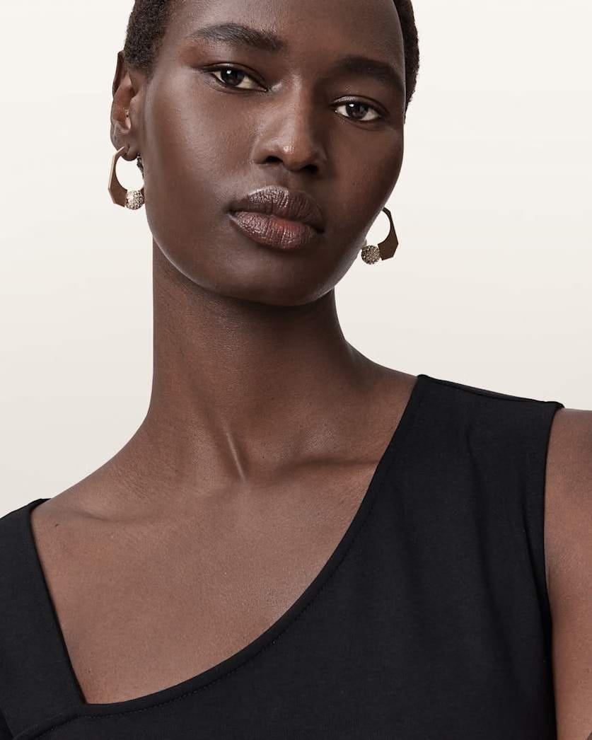 AllSaints Ellie Mix Hoop Earrings Women's Warm Brass Women's