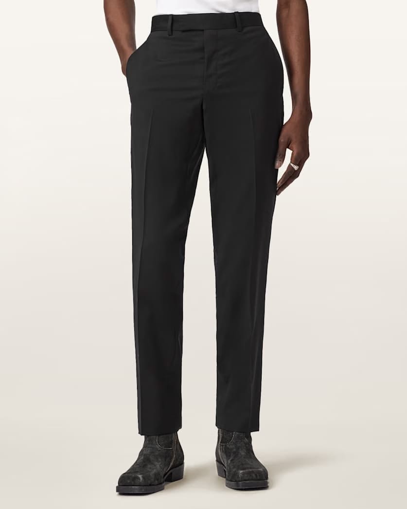 AllSaints Clyston Slim Fit Pants Black