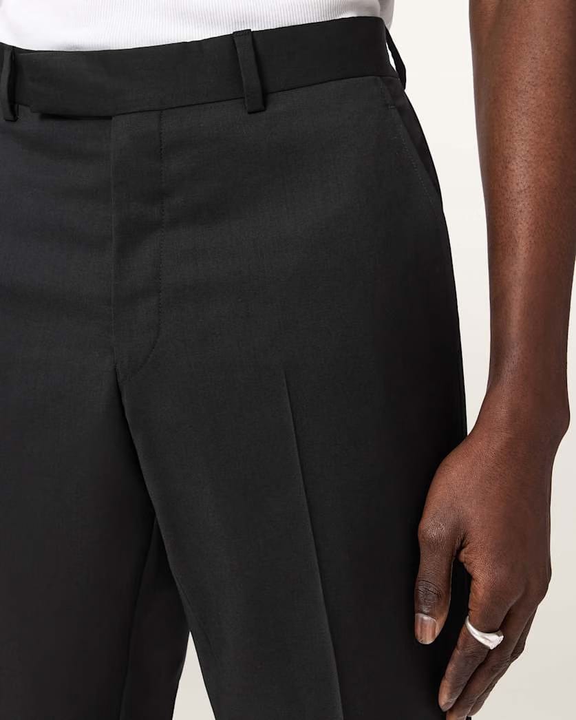 AllSaints Clyston Slim Fit Pants Black