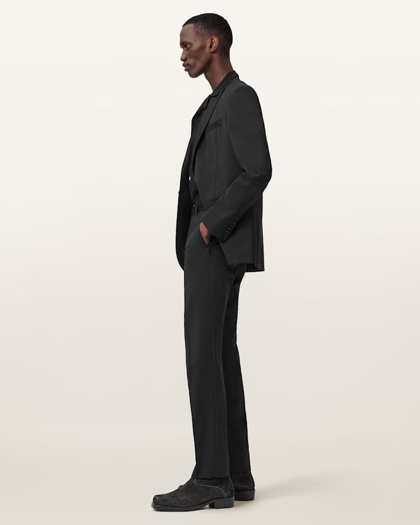 AllSaints Clyston Slim Fit Blazer Black