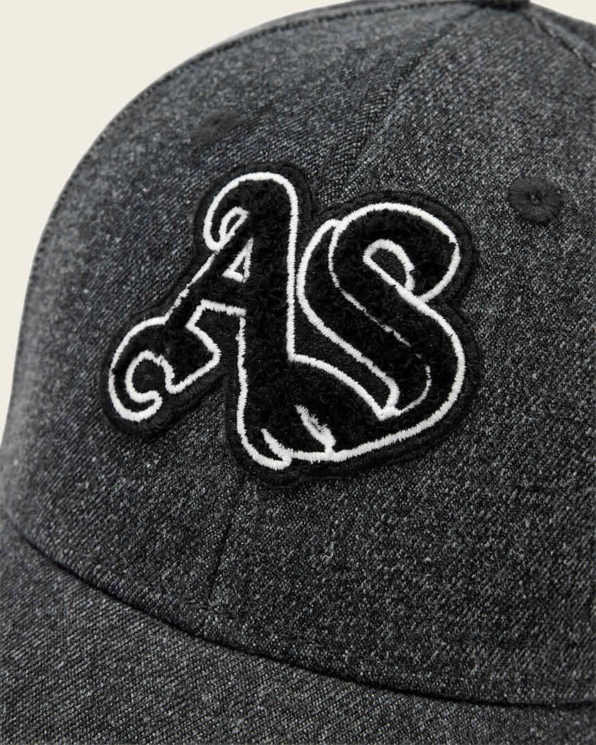 AllSaints Blair Denim Baseball Cap Women's Black Women's
