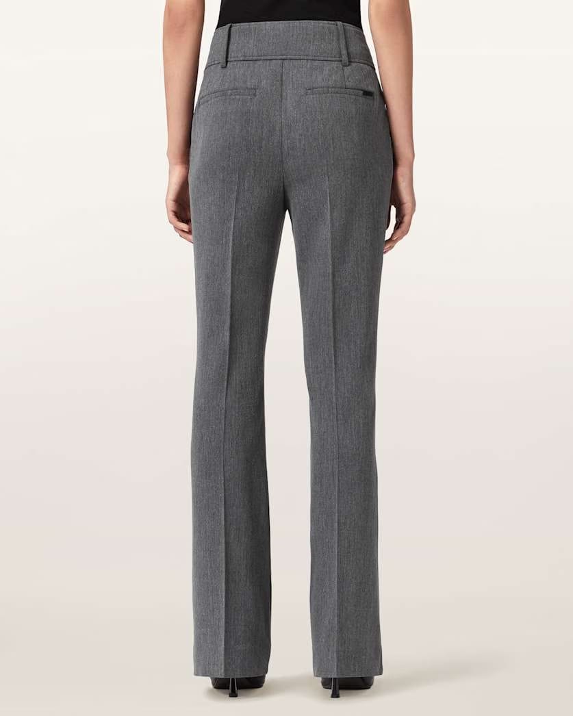 AllSaints Astra Flared Pants Women's Grey Women's