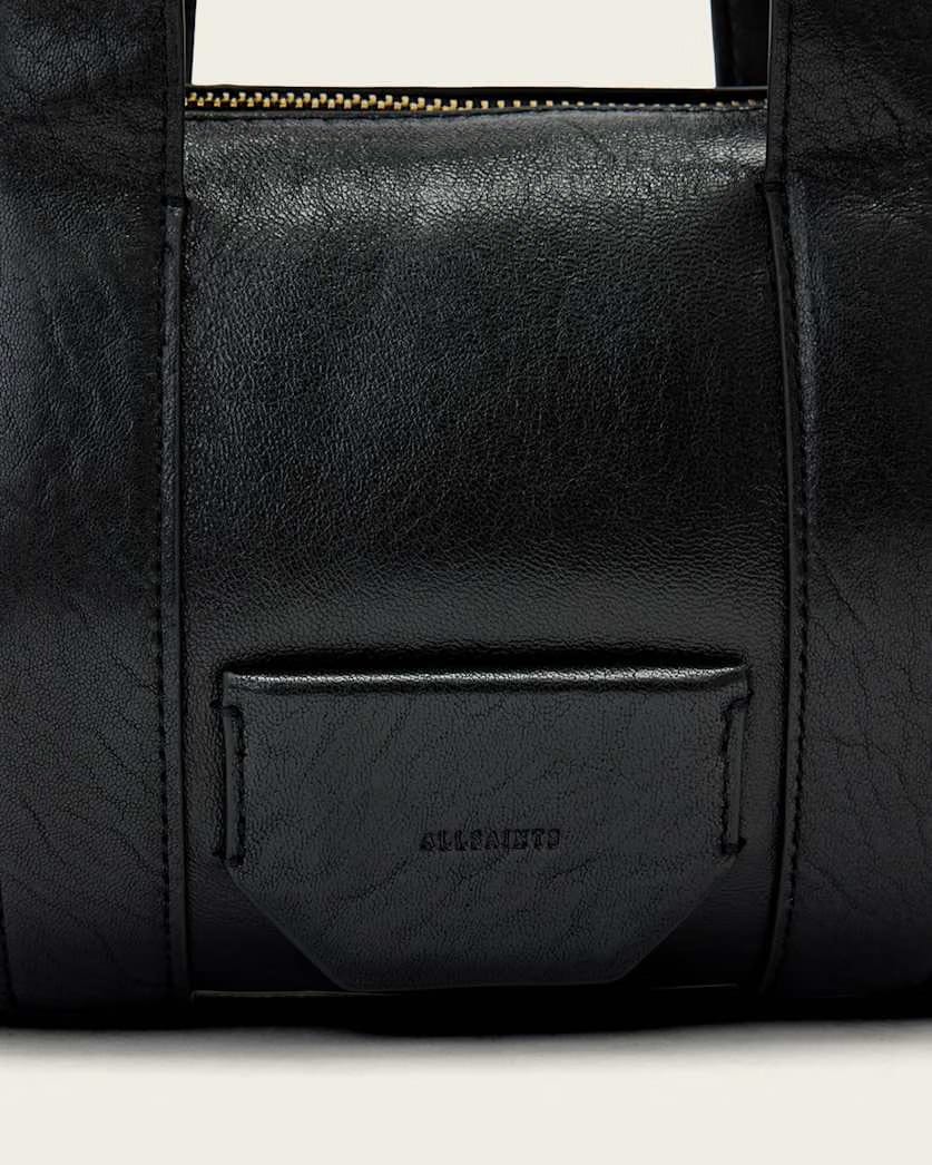AllSaints Ares Grain Compact Crossbody Bag Women's Black Women's