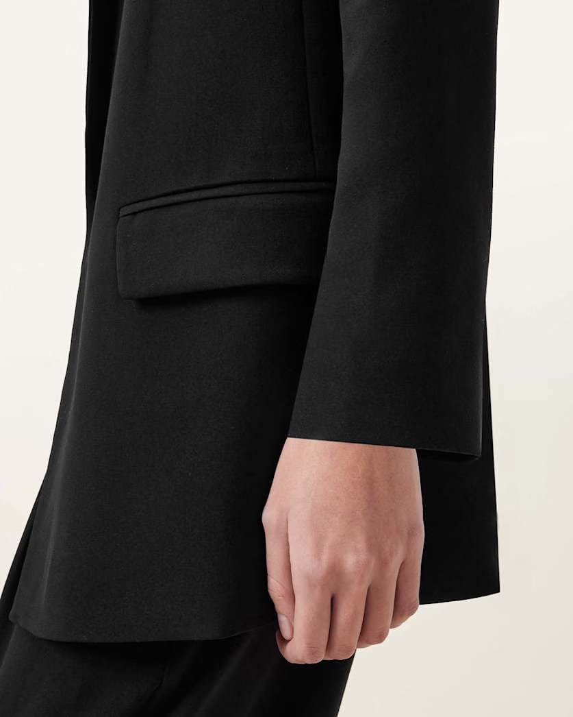 AllSaints Aleida Lightweight Tri Blazer Women's Black Women's