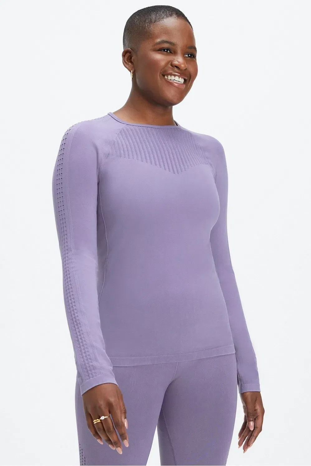 Fabletics Sync Seamless Long-Sleeve Top