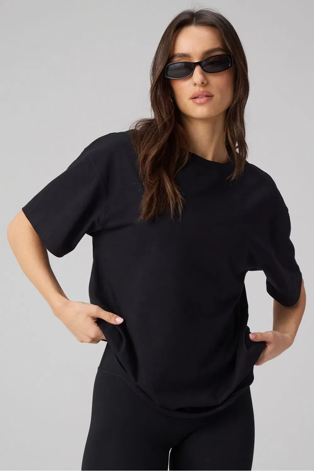 Fabletics 100% Cotton Boyfriend Short-Sleeve Tee