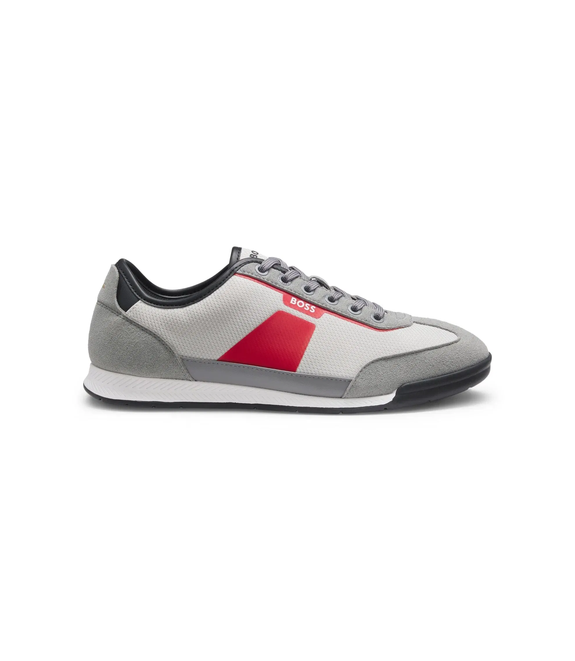 Boss Trainers With Mesh Detailing Grey Grey