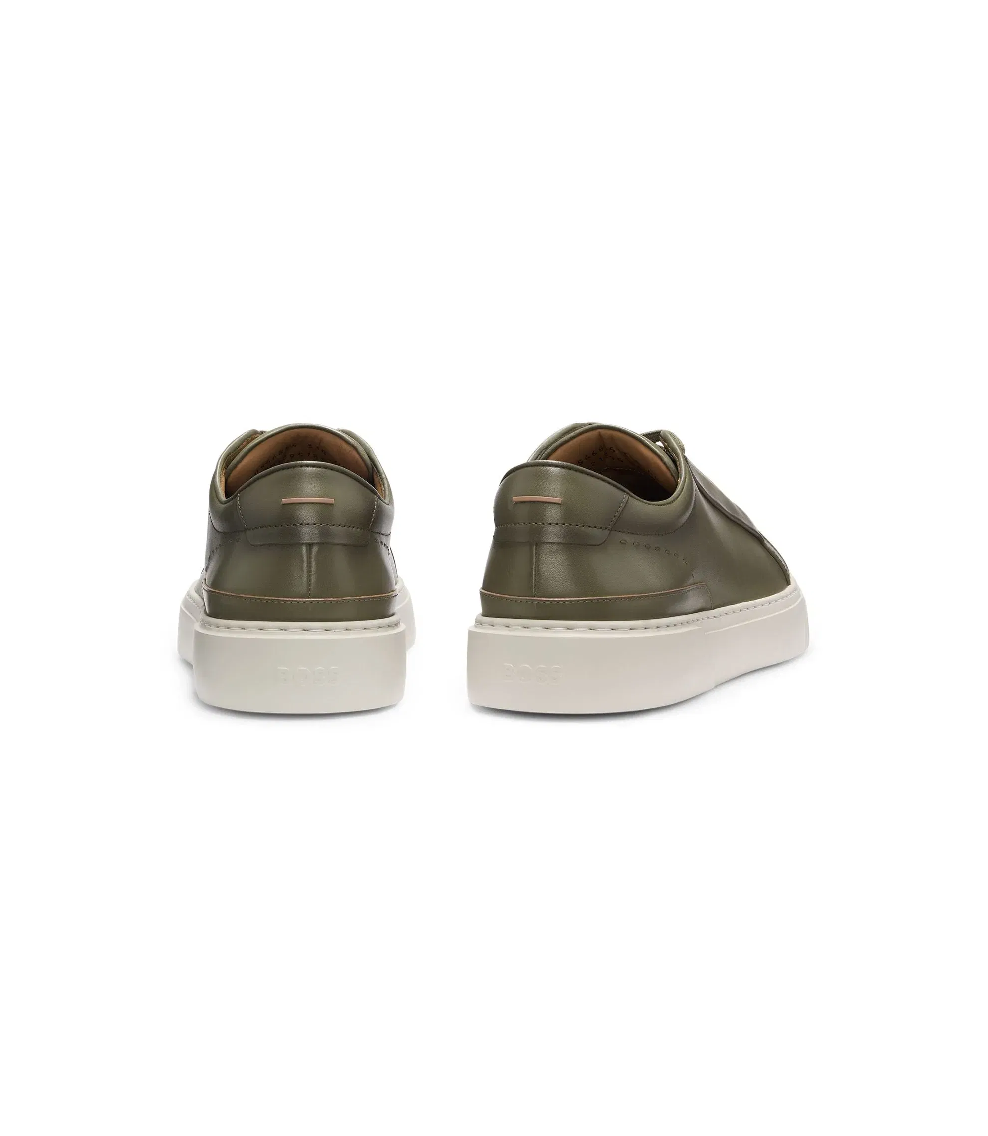 Boss Gary Trainers With Hidden Laces Green Green