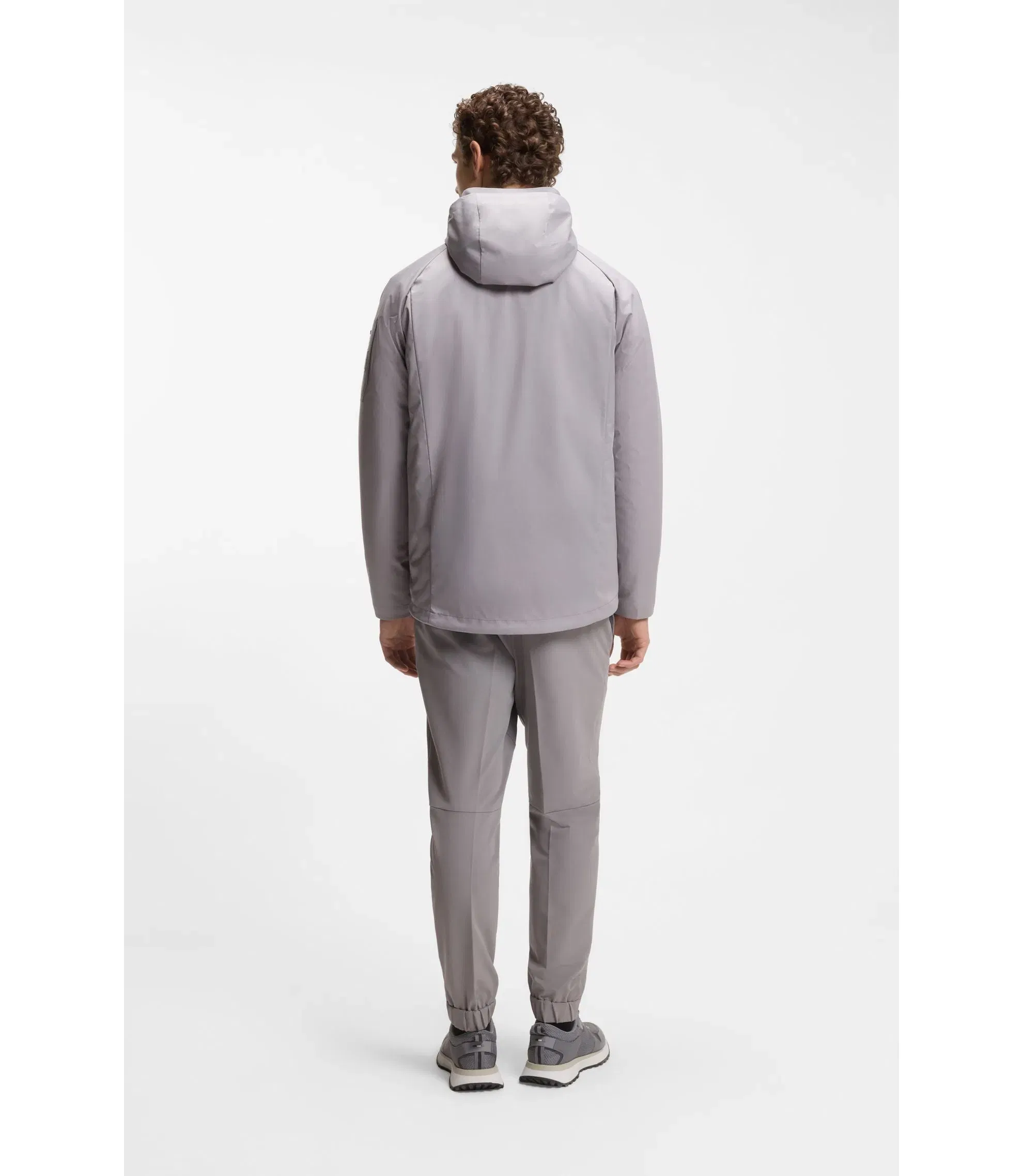 Boss Three In One Jacket With Detachable Inner Light Grey
