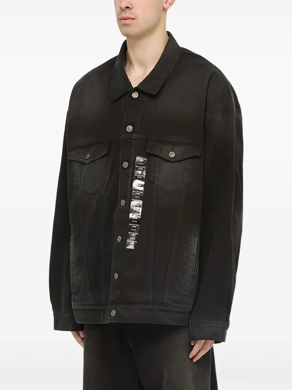 pocketed denim jacket