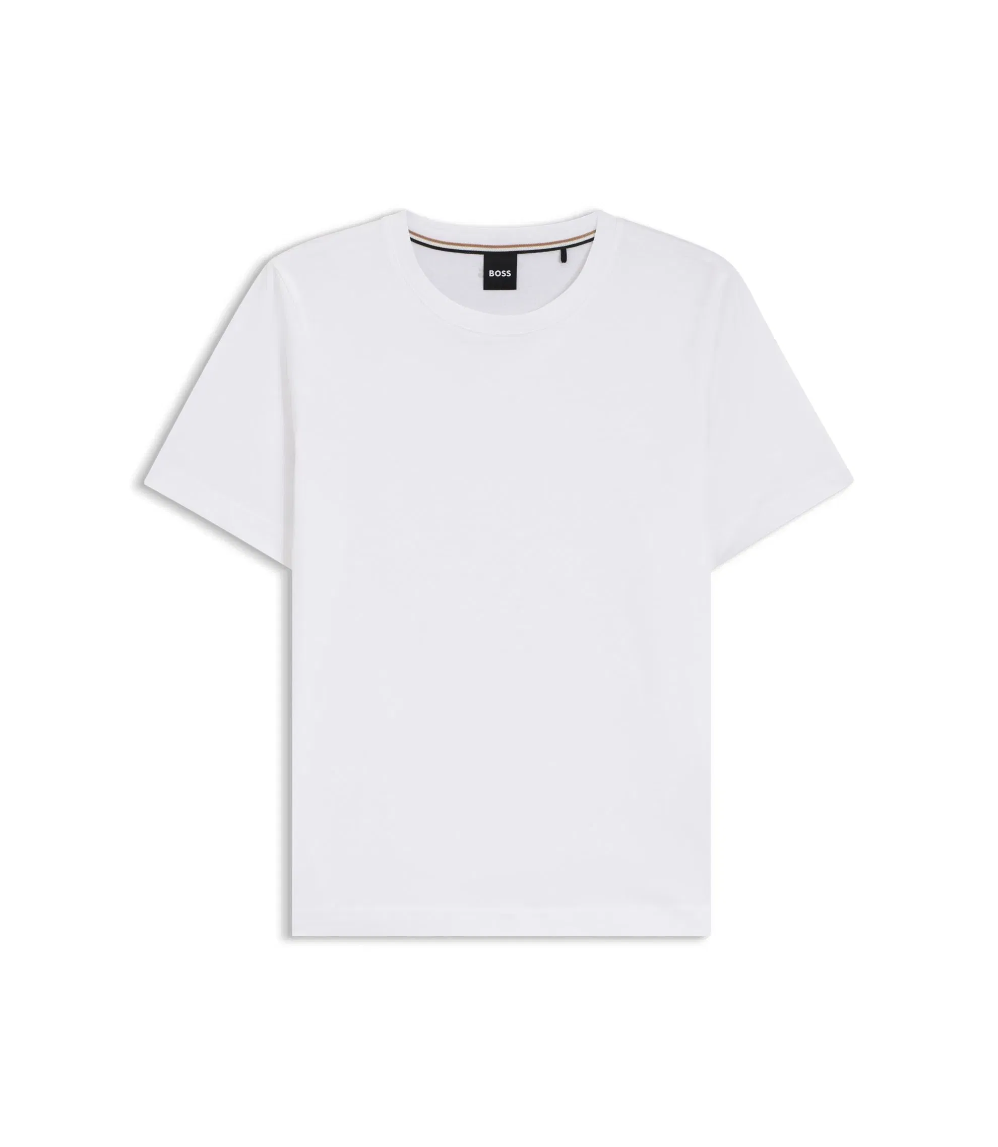Boss Relaxed Fit T-Shirt In Cotton Jersey White Women's