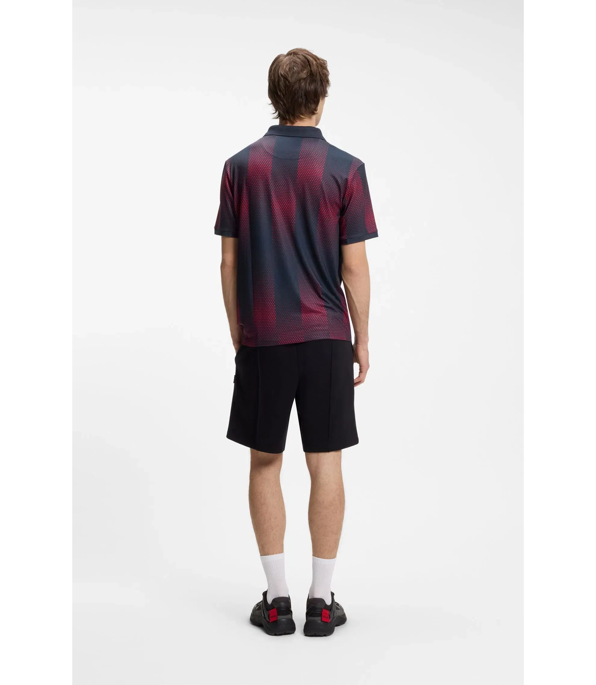 Hugo Relaxed Fit Soccer T-Shirt With Nation Detailing Usa