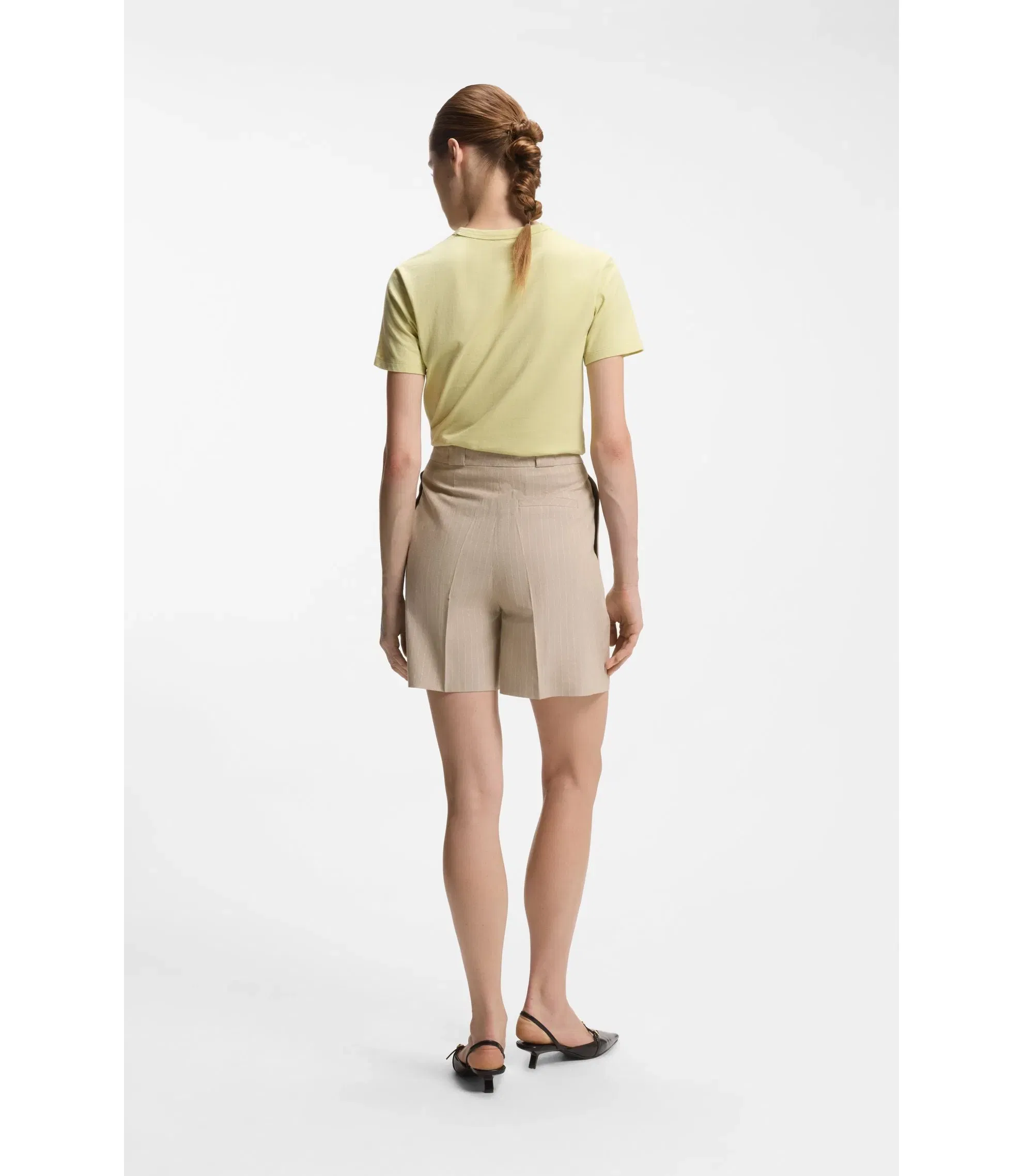 Hugo Relaxed Fit Shorts Patterned Women's