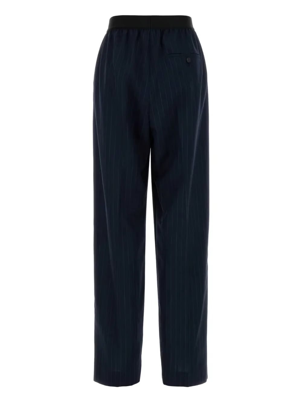 embroidered wool trousers