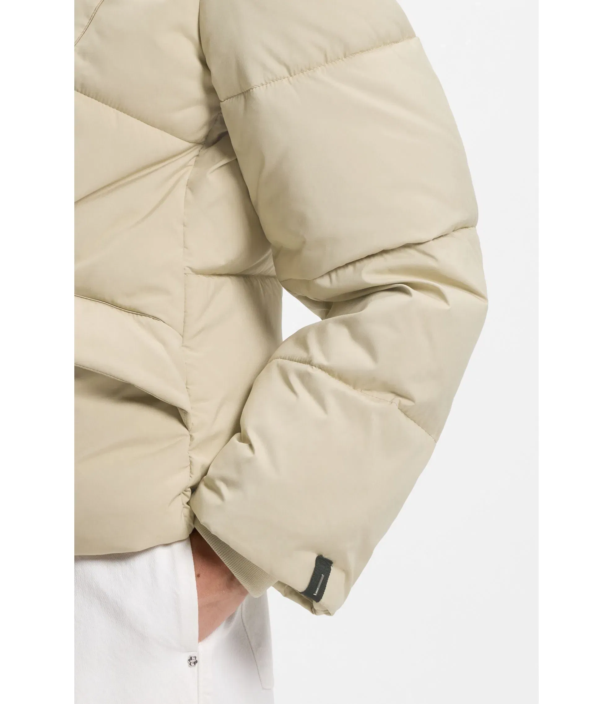 Boss Piping Detail Jacket With Padding Light Beige Women's
