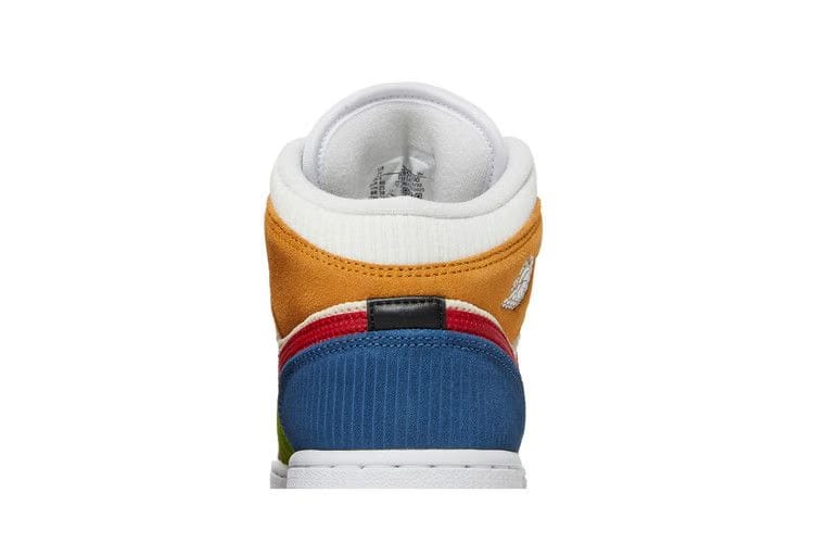 Air Jordan 1 Mid Patchwork GS