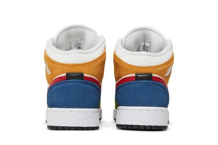 Air Jordan 1 Mid Patchwork GS