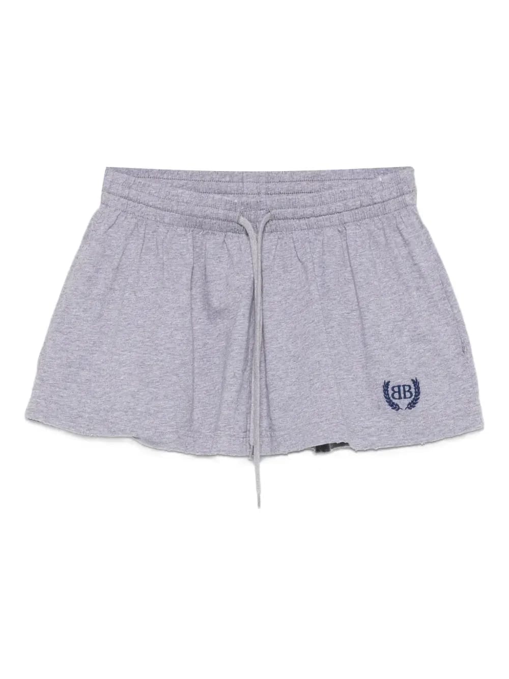 Laurel drawstring-waist cotton skirt