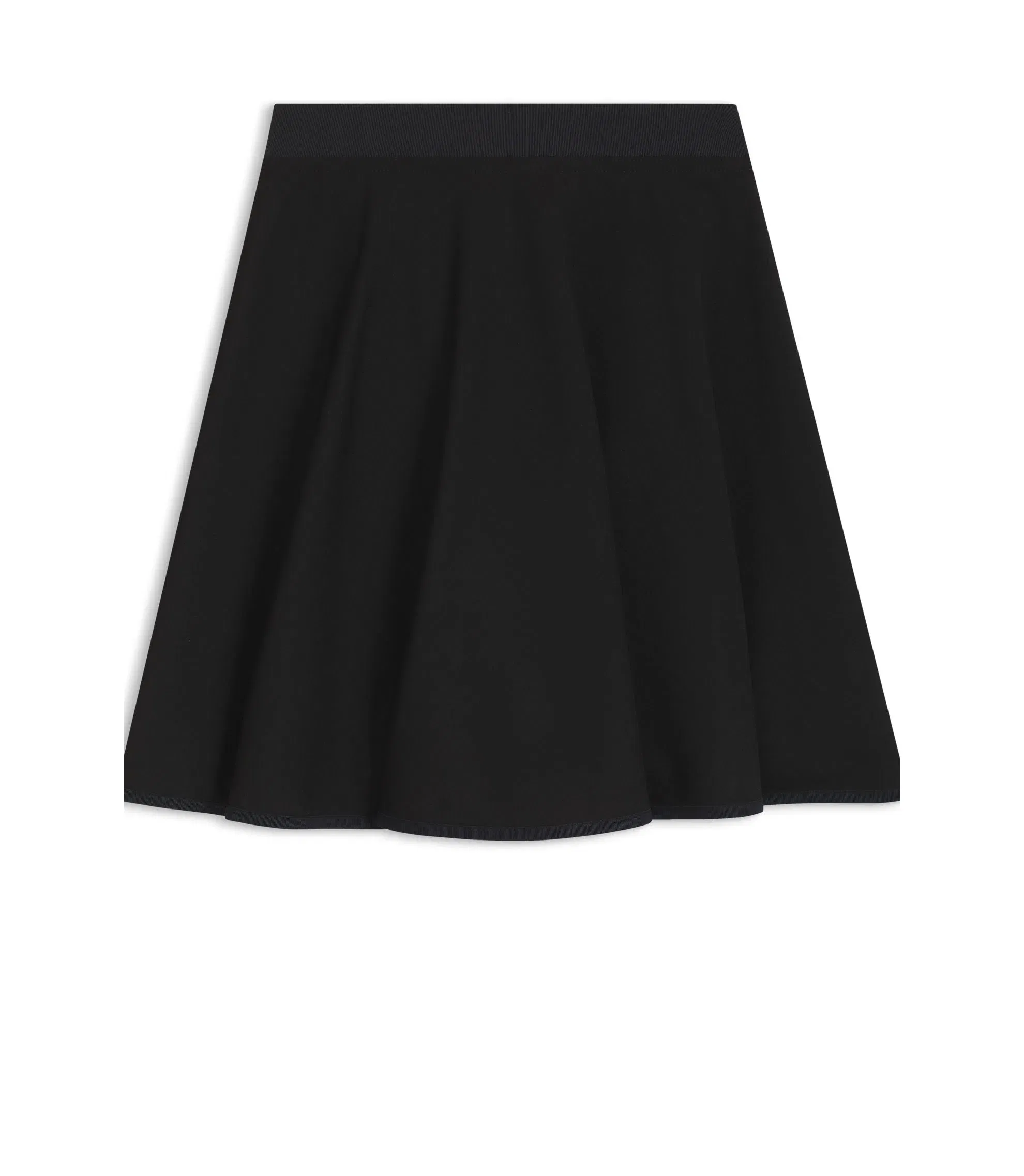 Boss Mini Skirt In Stretch Jersey Black Women's