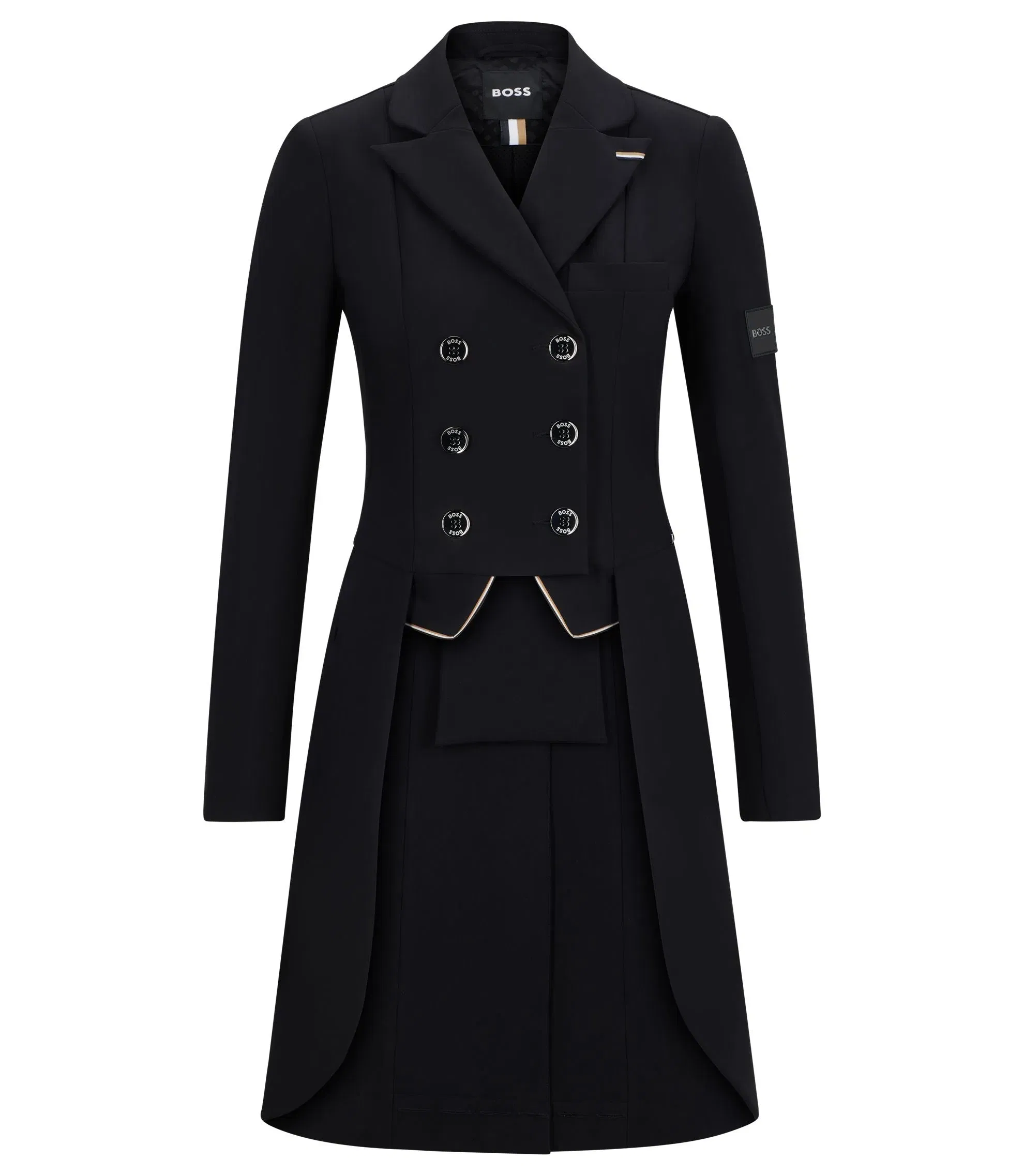 Boss Equestrian Tailcoat In Super Stretch Material Black Women's