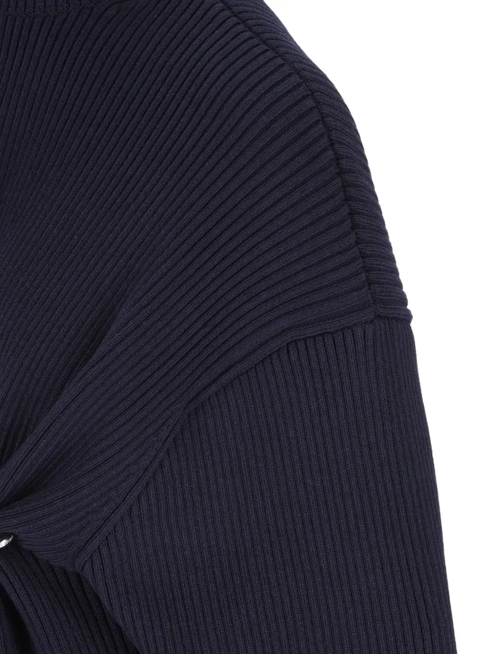 Safety Pin knitted mini dress