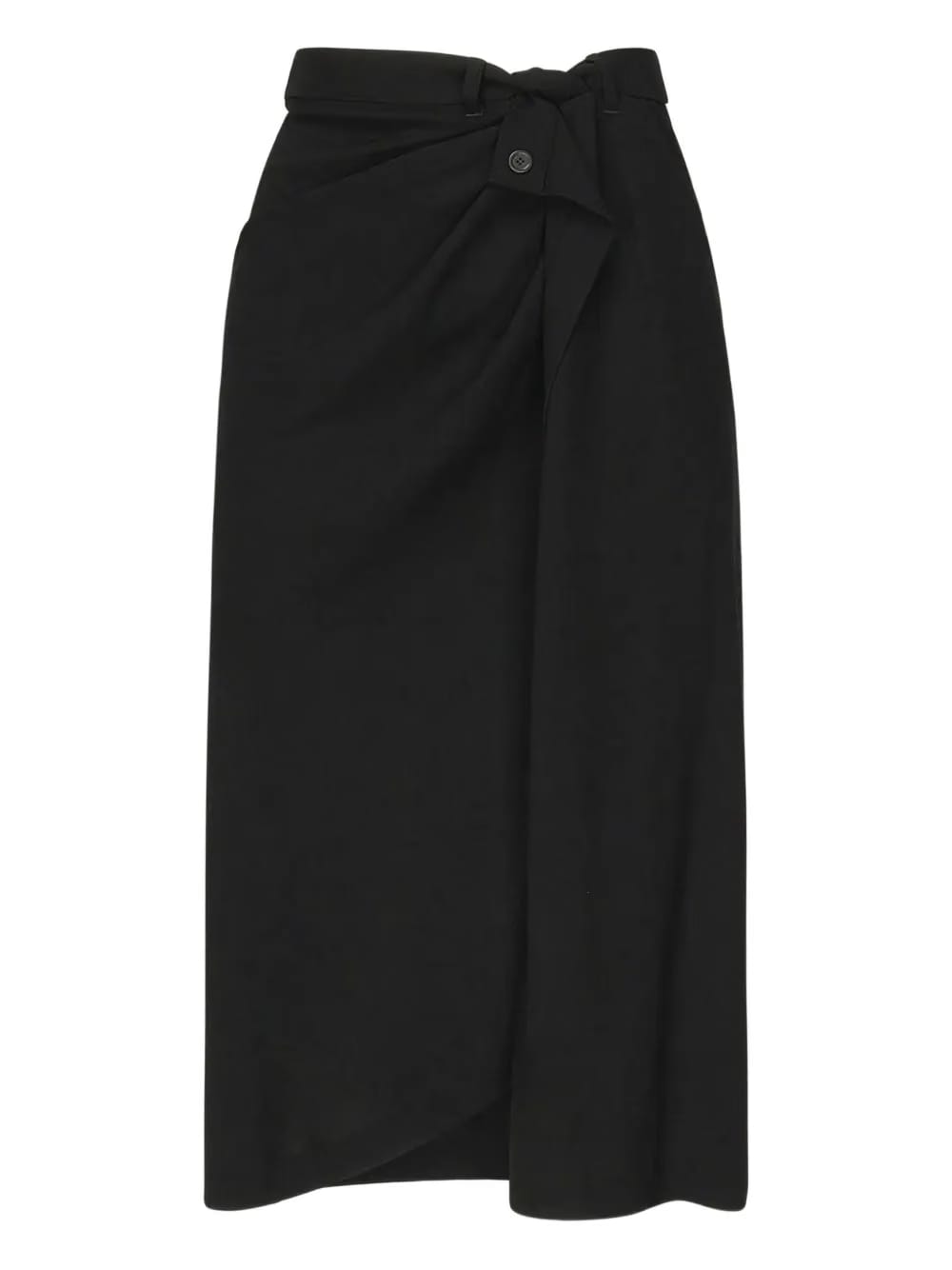 knotted-detail maxi skirt