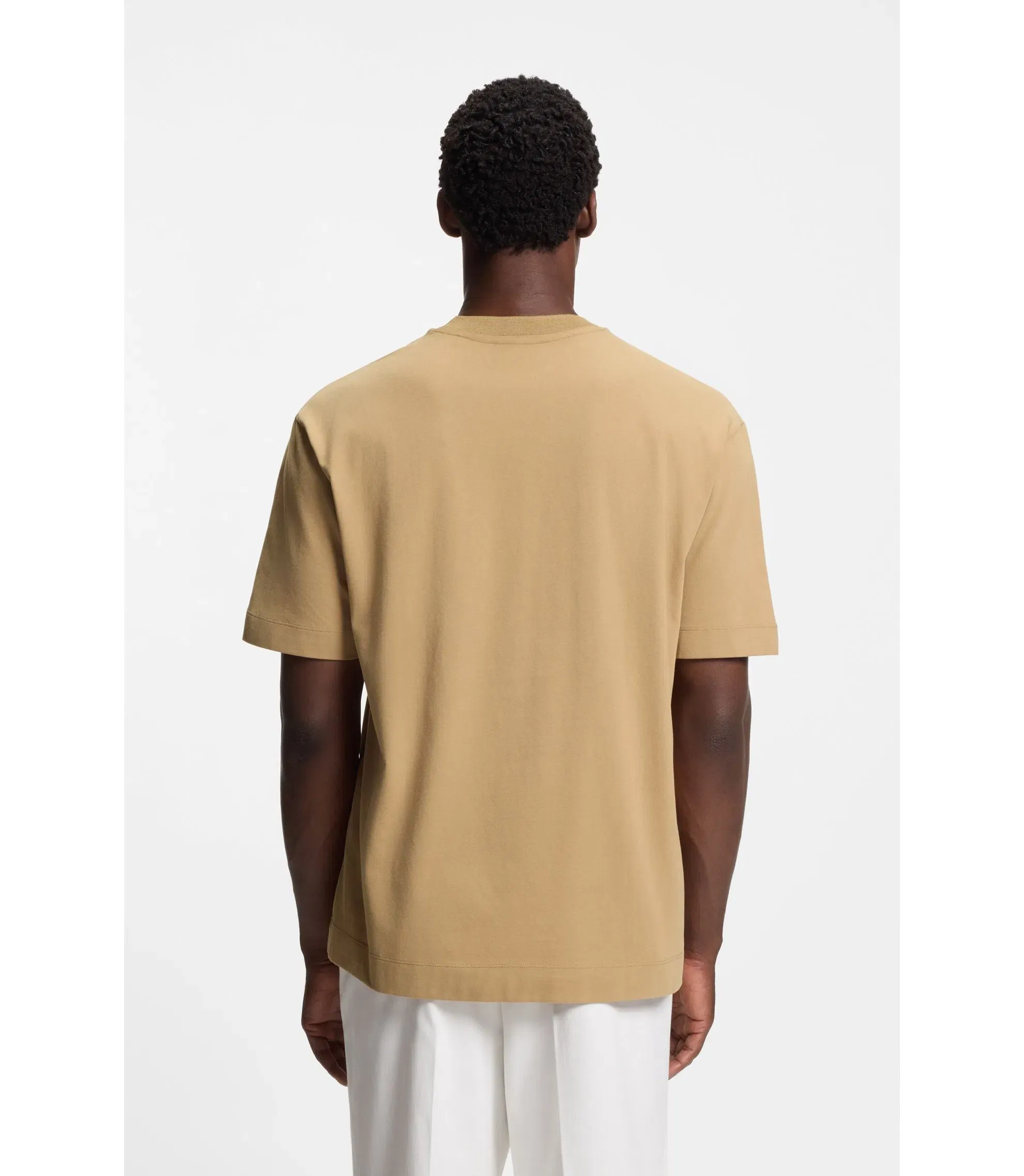 Boss X Steiff All Gender T Shirt In Cotton Beige