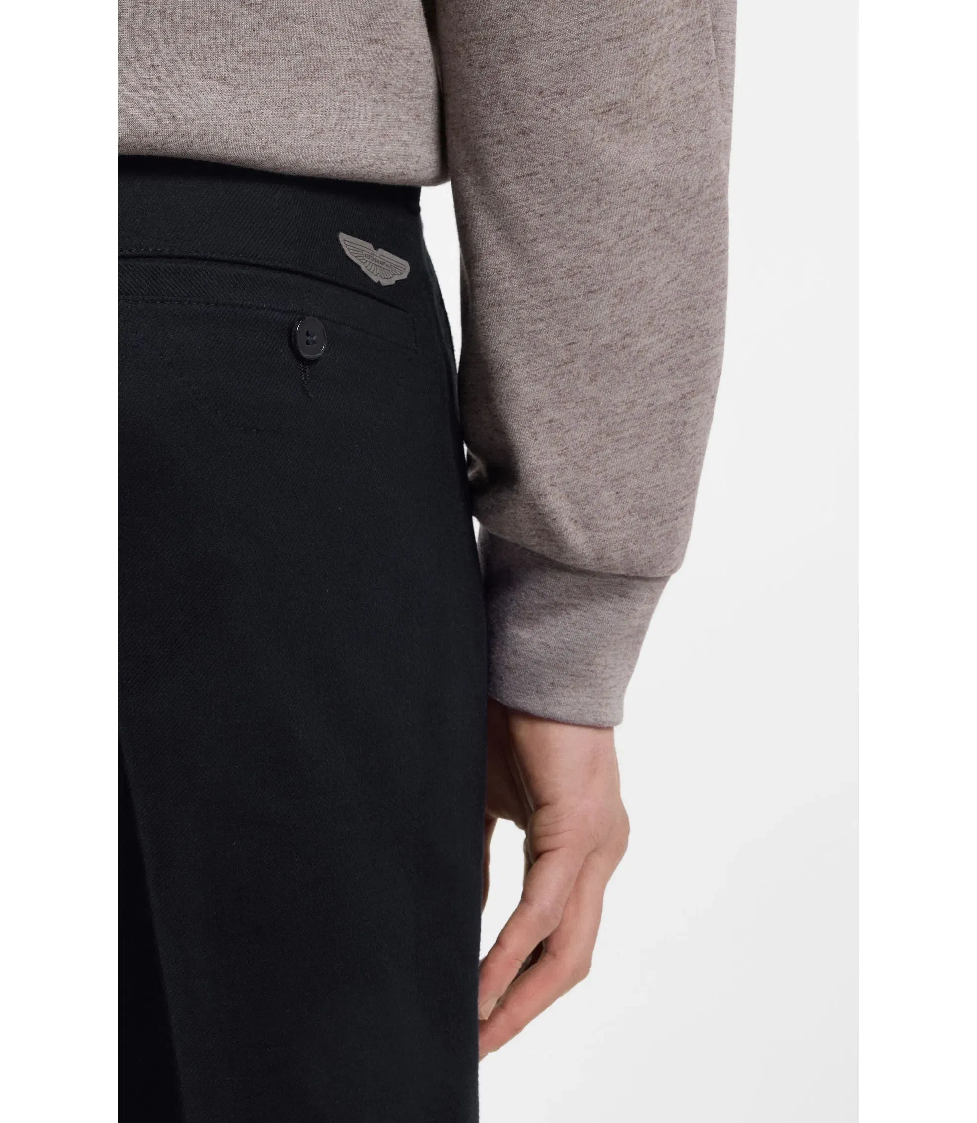 Boss X Aston Martin Slim Fit Trousers Dark Blue