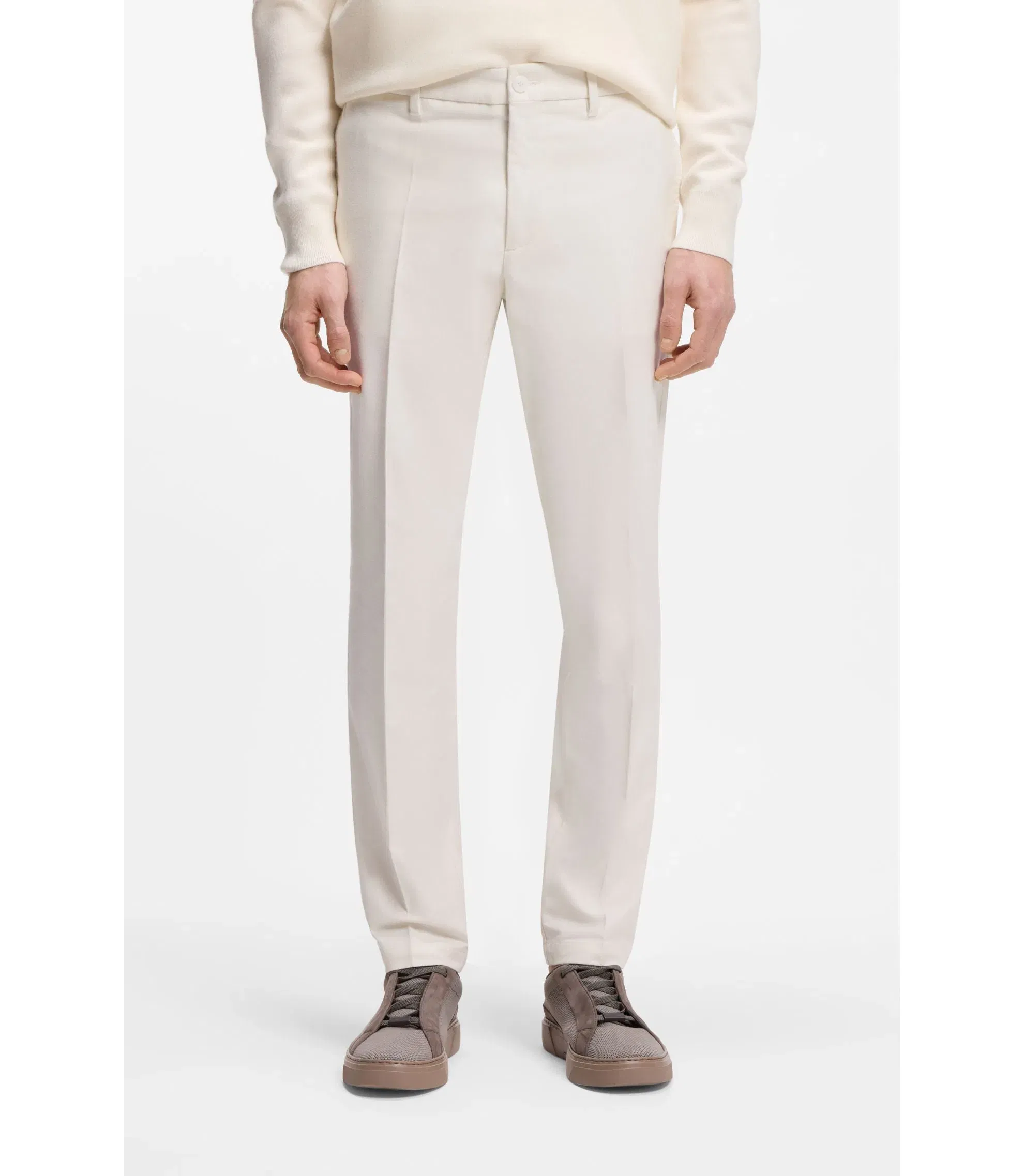 Boss X Aston Martin Slim Fit Trousers White