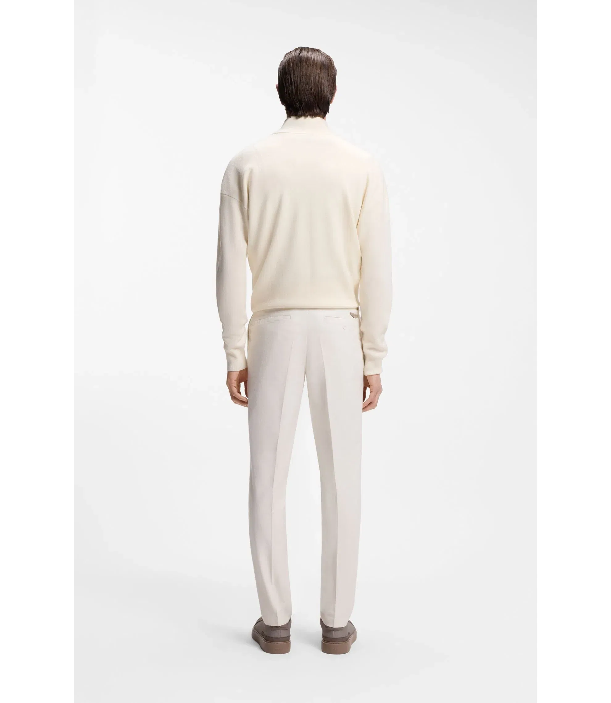 Boss X Aston Martin Slim Fit Trousers White