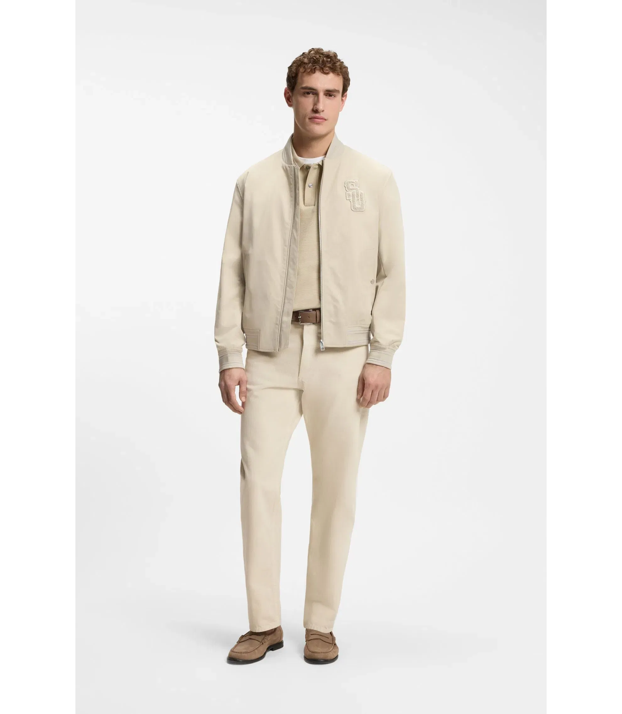 Boss Selected By Shohei Ohtani Water Repellent Jacket Light Beige