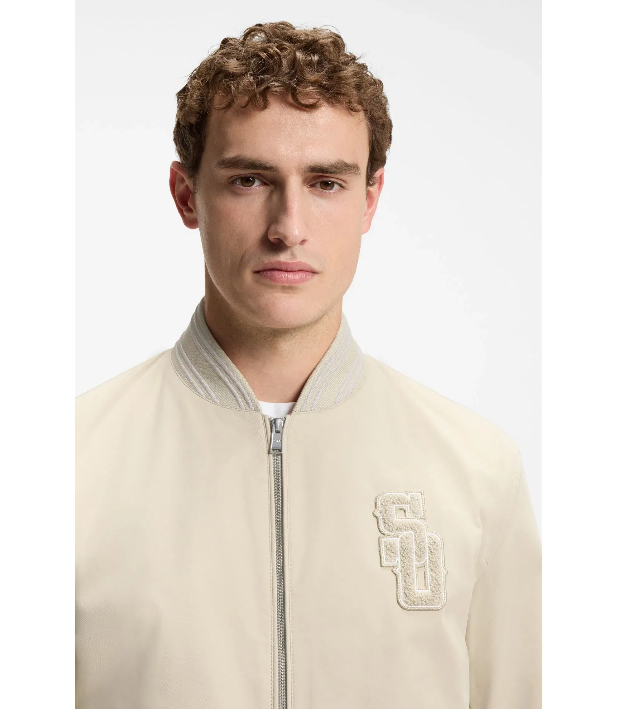 Boss Selected By Shohei Ohtani Water Repellent Jacket Light Beige