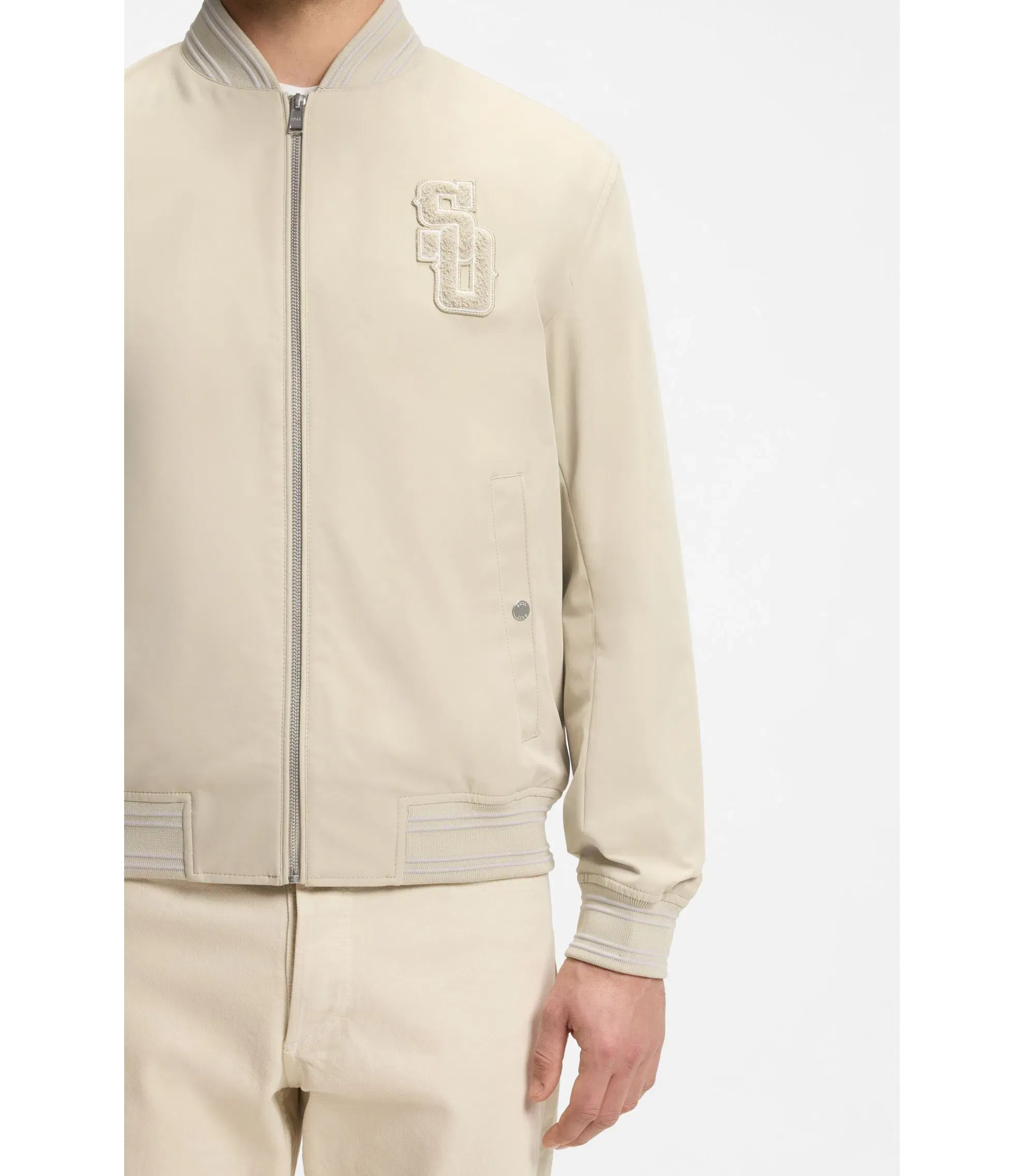 Boss Selected By Shohei Ohtani Water Repellent Jacket Light Beige