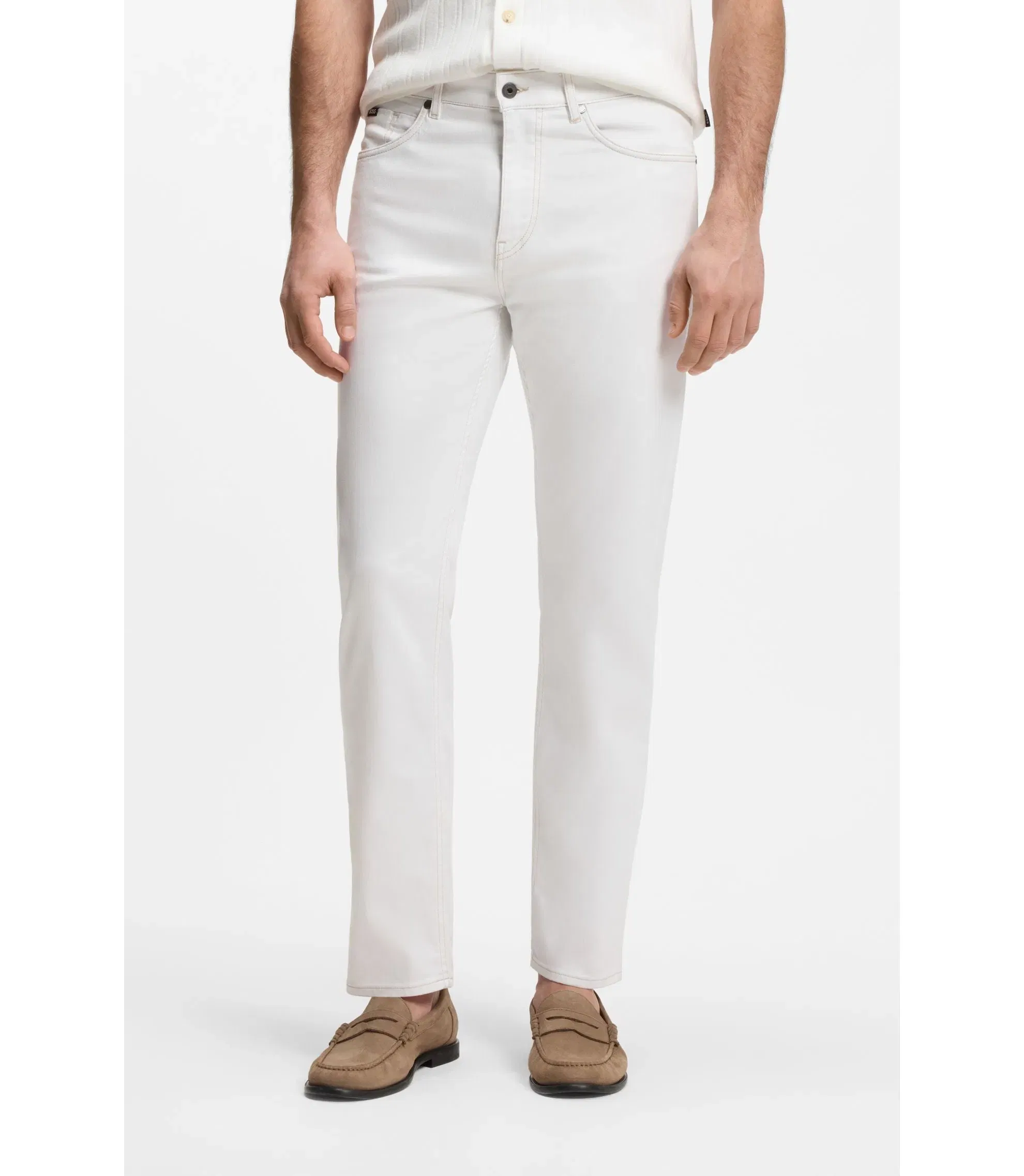 Boss Selected By Shohei Ohtani Jeans In White Denim White