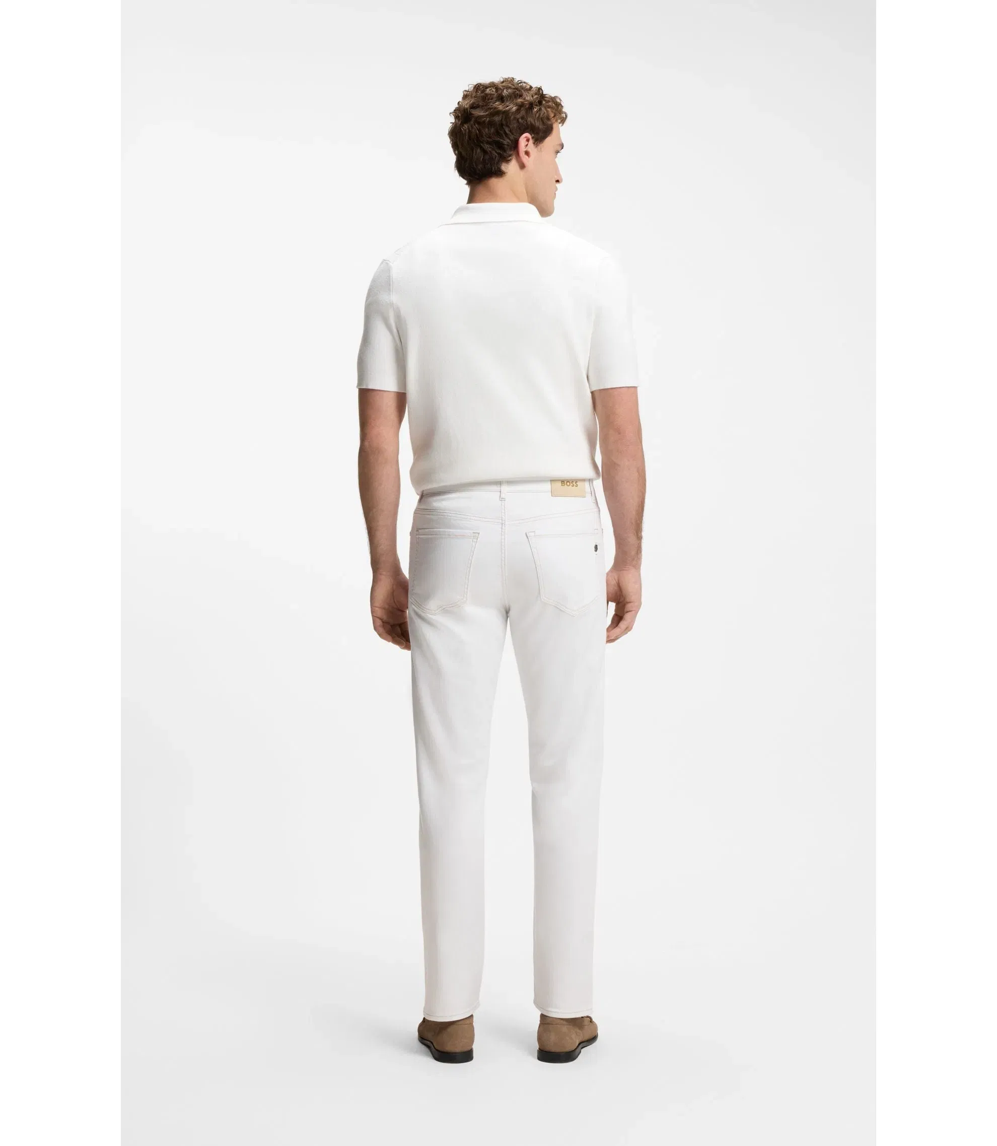 Boss Selected By Shohei Ohtani Jeans In White Denim White