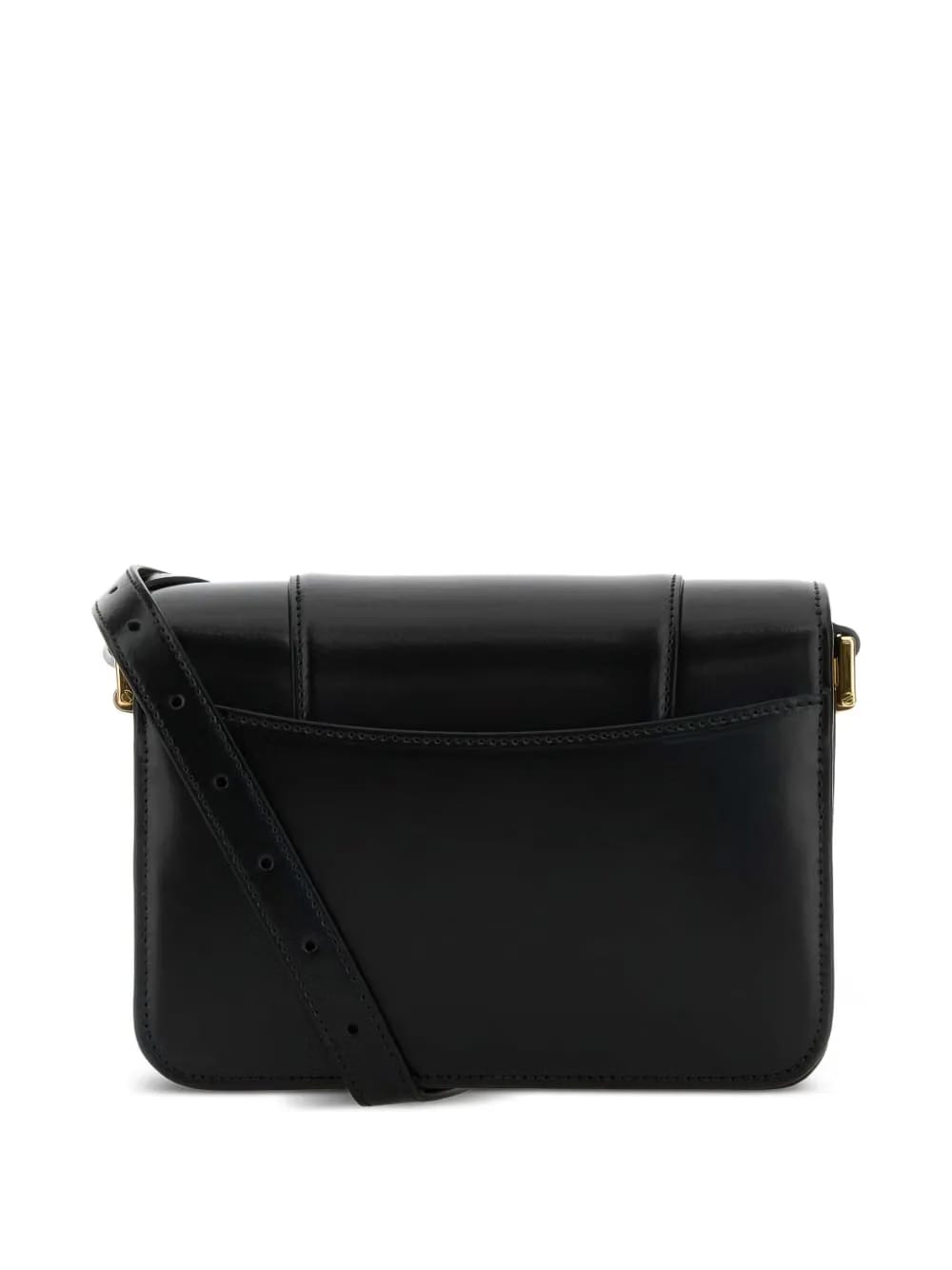 Hourglass Flap Bag leather bag