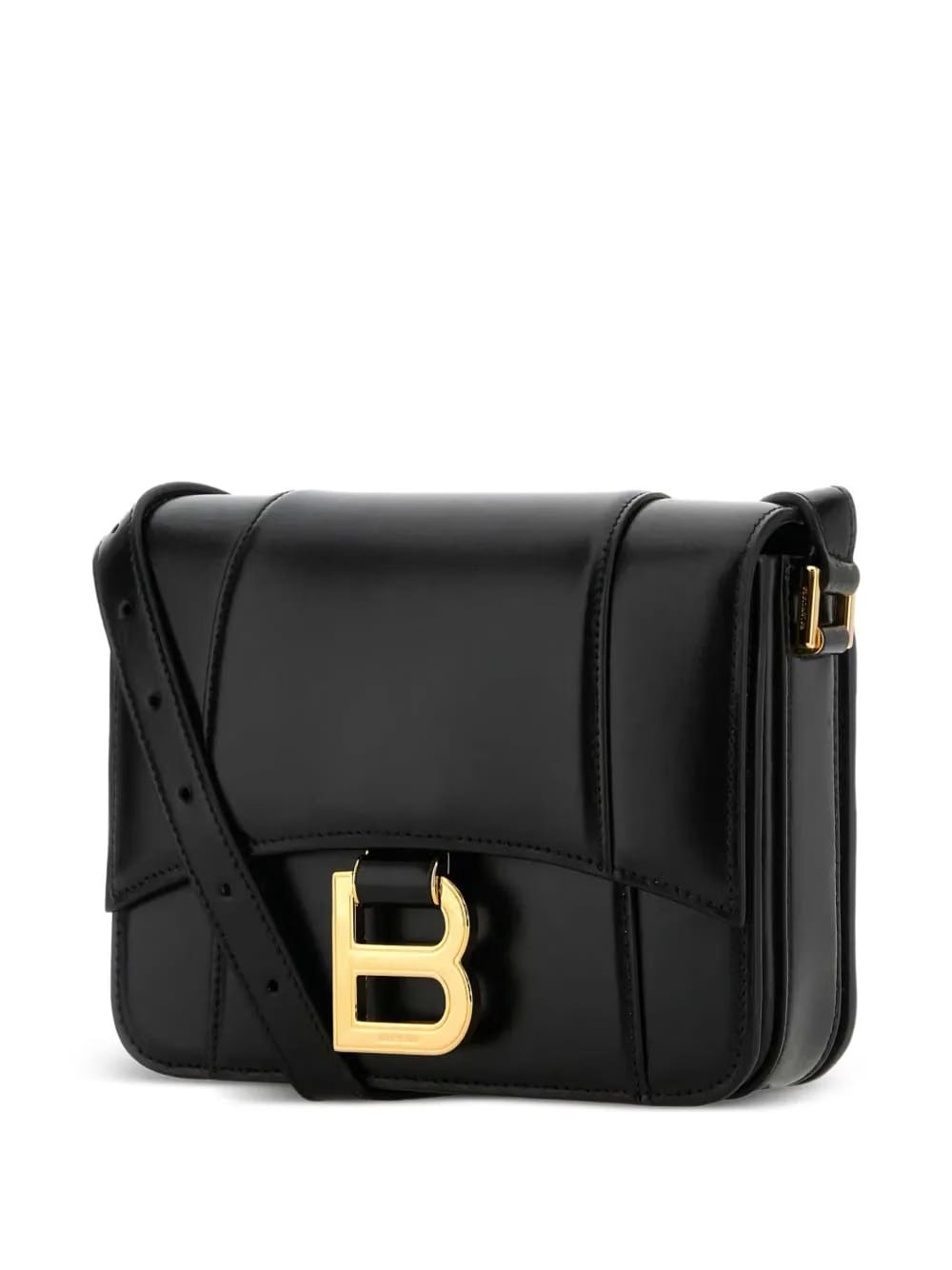 Hourglass Flap Bag leather bag