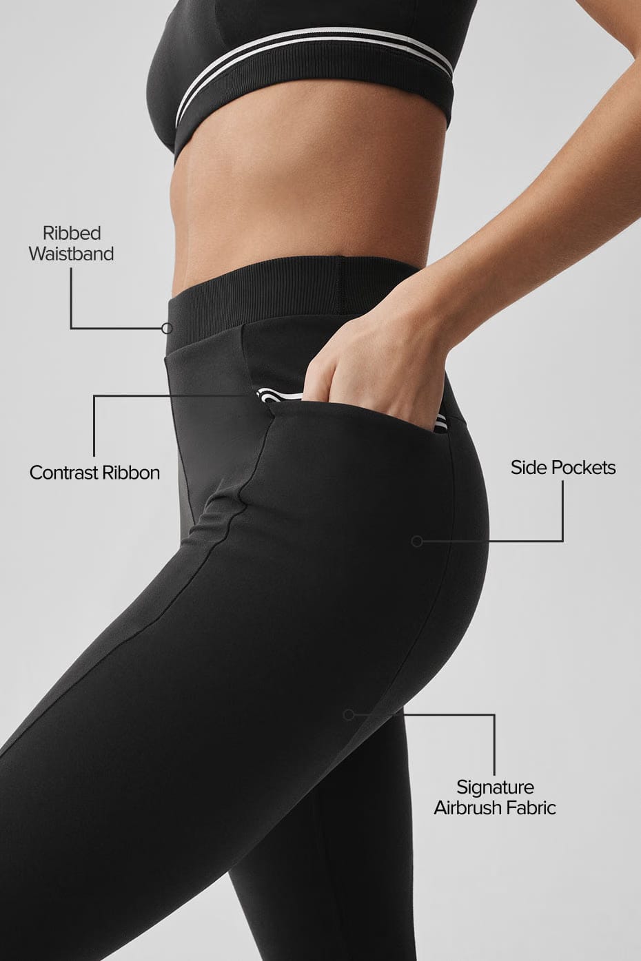 Alo Yoga Women'S Airbrush High-Waist Fast Track Legging