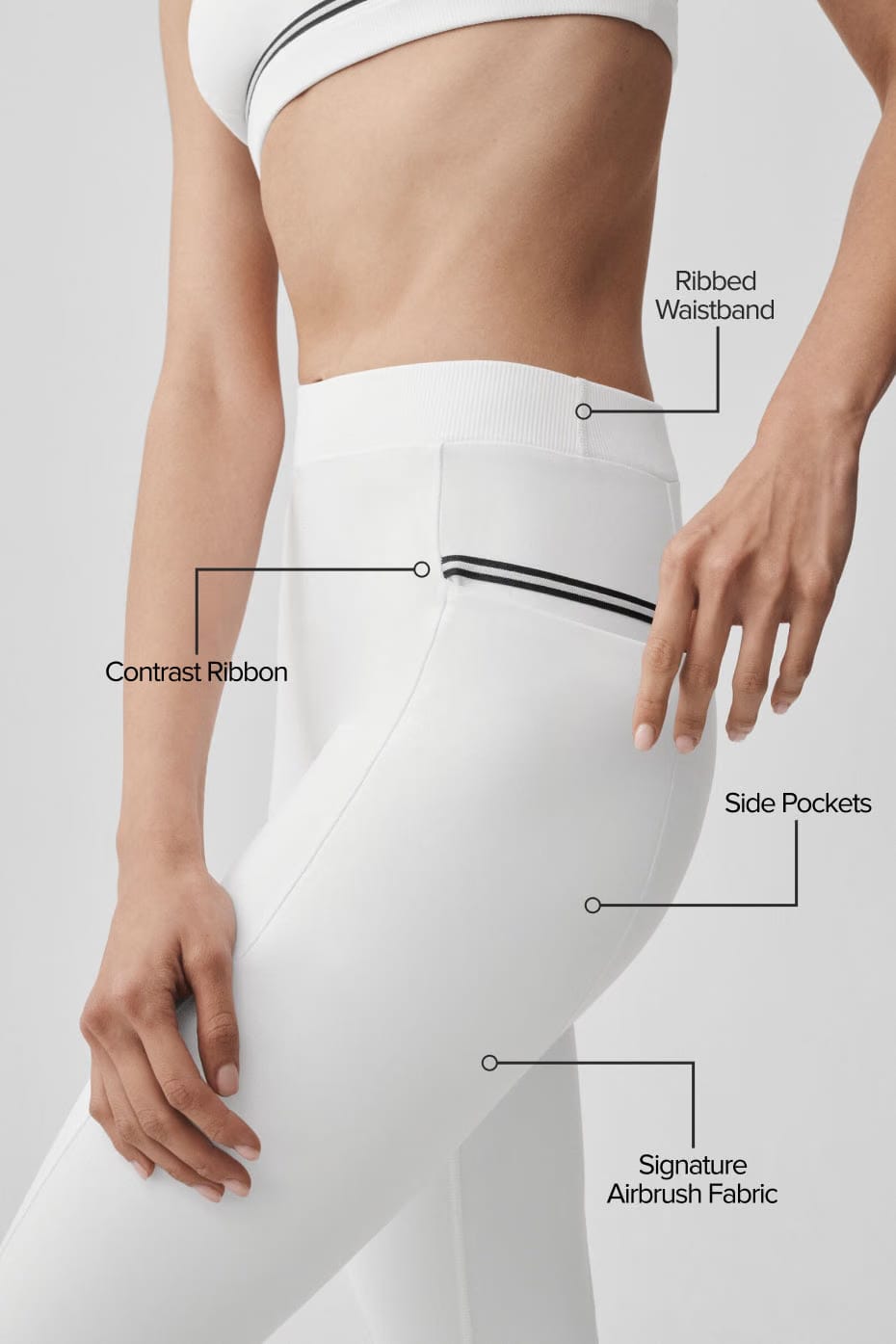 Alo Yoga Women'S Airbrush High-Waist Fast Track Legging