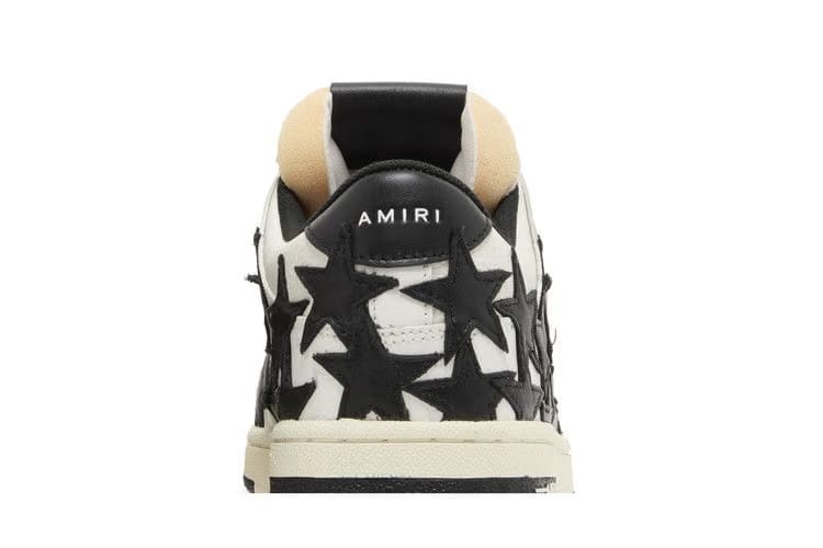 Amiri Stars Low White Black