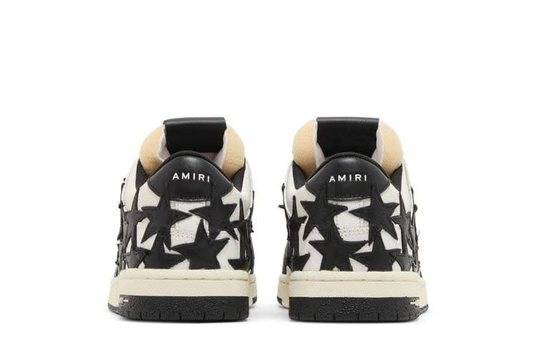 Amiri Stars Low White Black