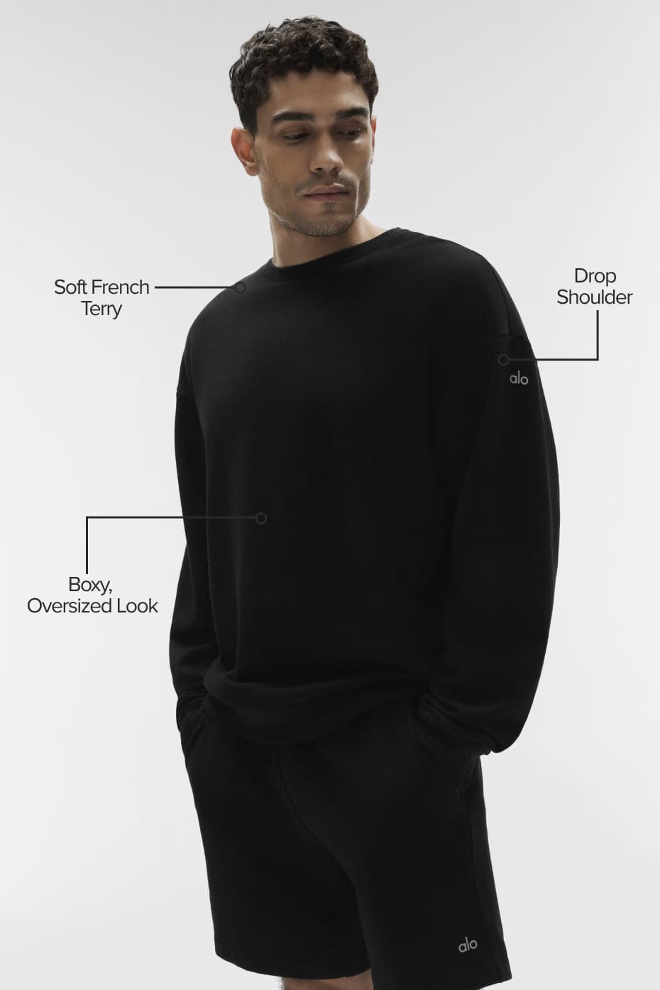 Alo Yoga Chill Crew Pullover