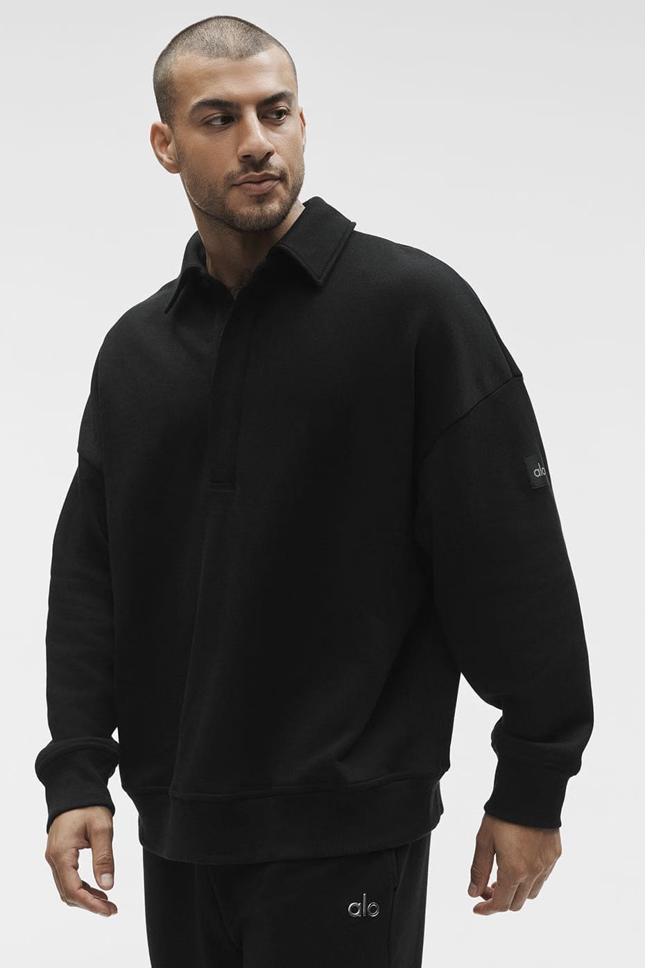 Alo Yoga Take It Easy Long Sleeve Henley Pullover