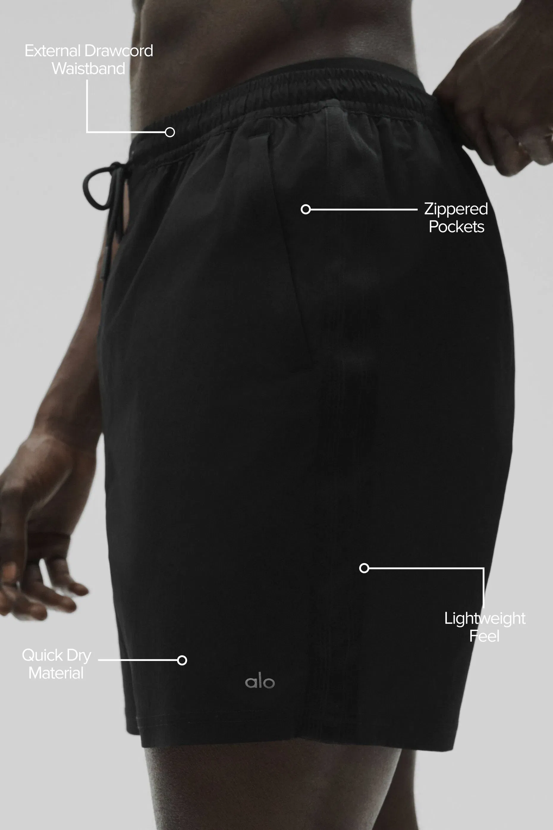 Alo Yoga 7" High Tide Board Short