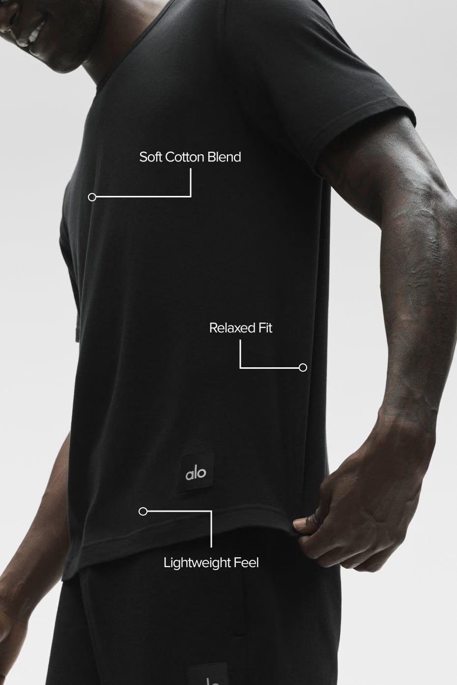 Alo Yoga Essential Short Sleeve Street Tee
