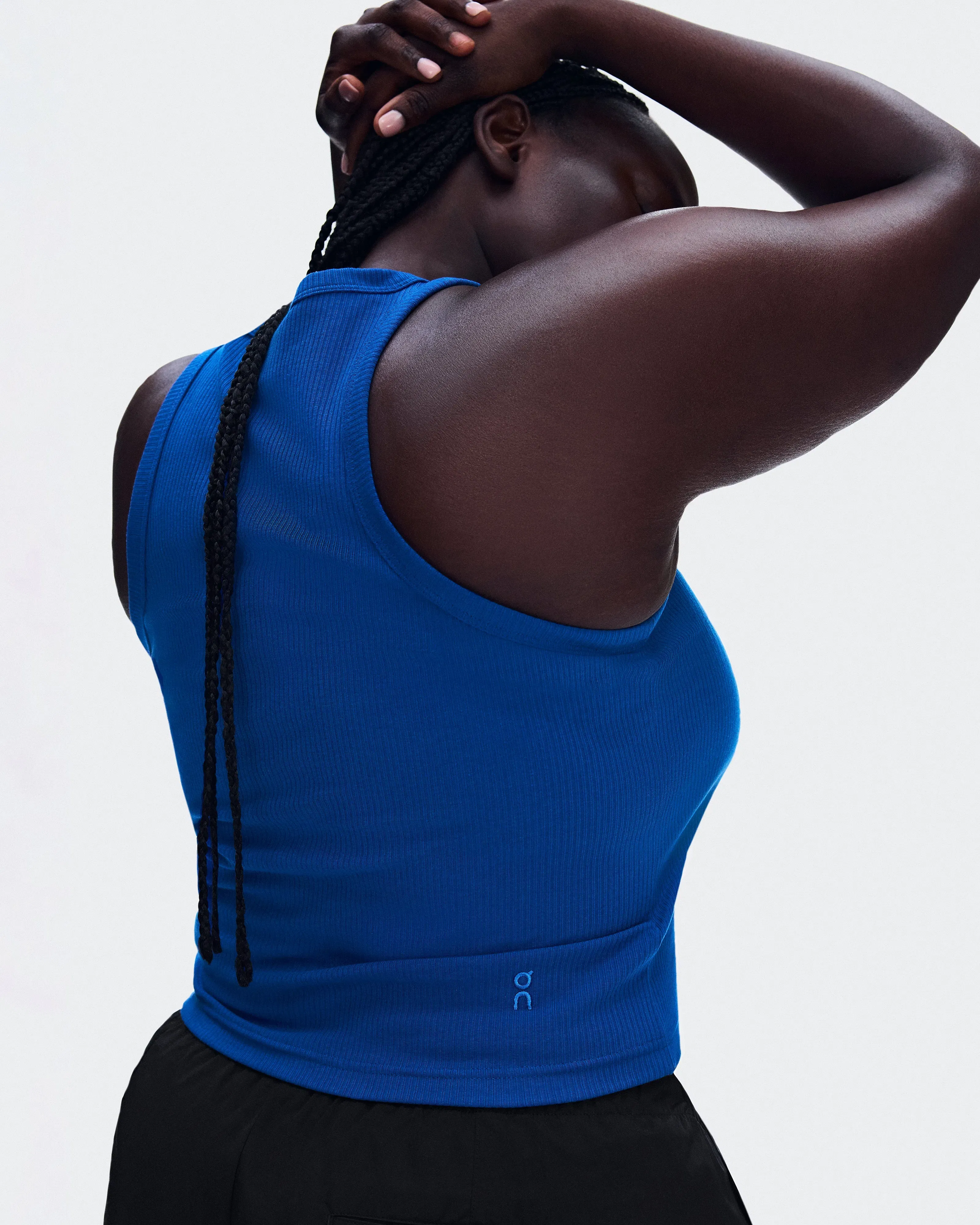 On All-Day Ribbed Tank Indigo (Women'S)