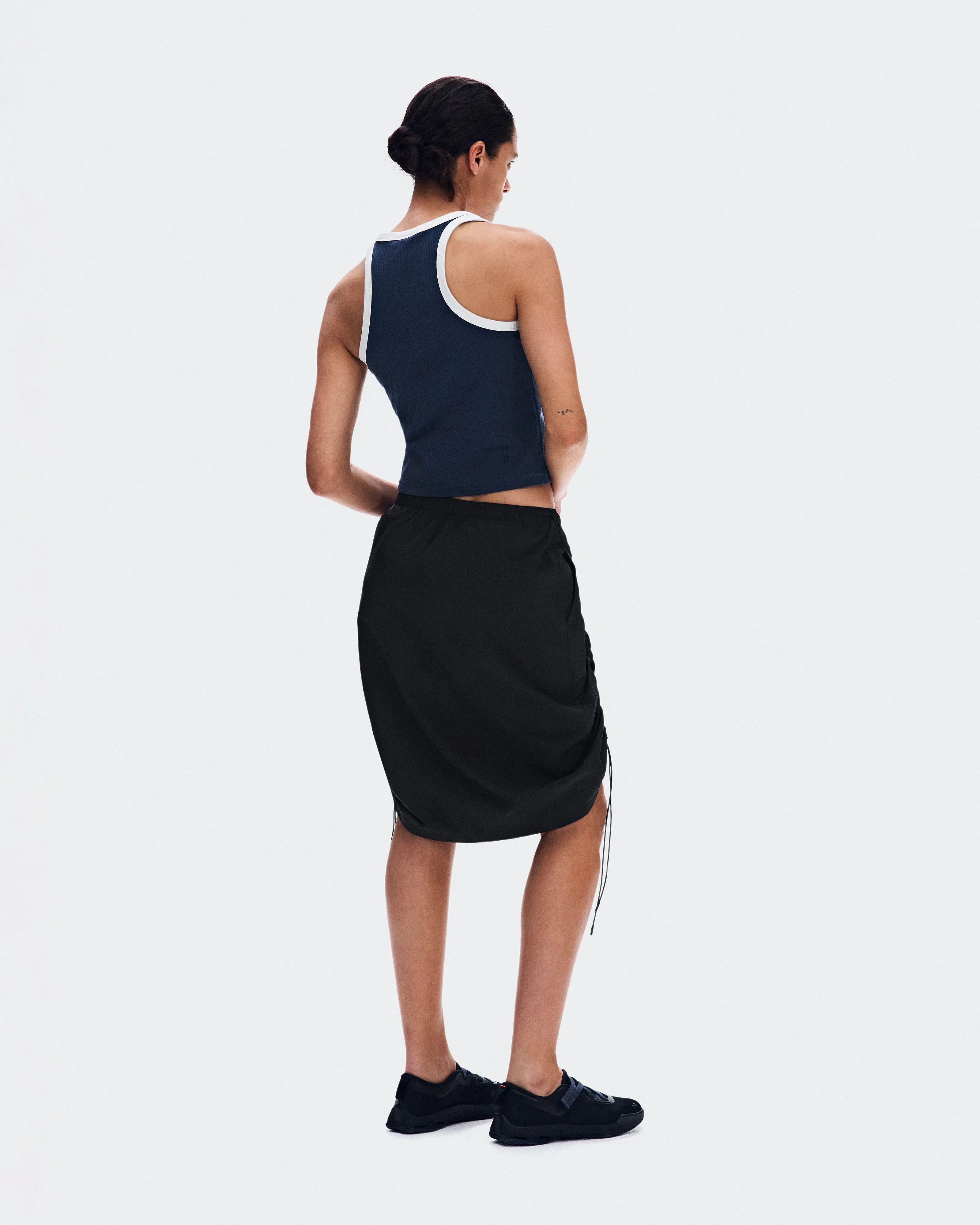 On Drawstring Midi Skirt Black (Women'S)