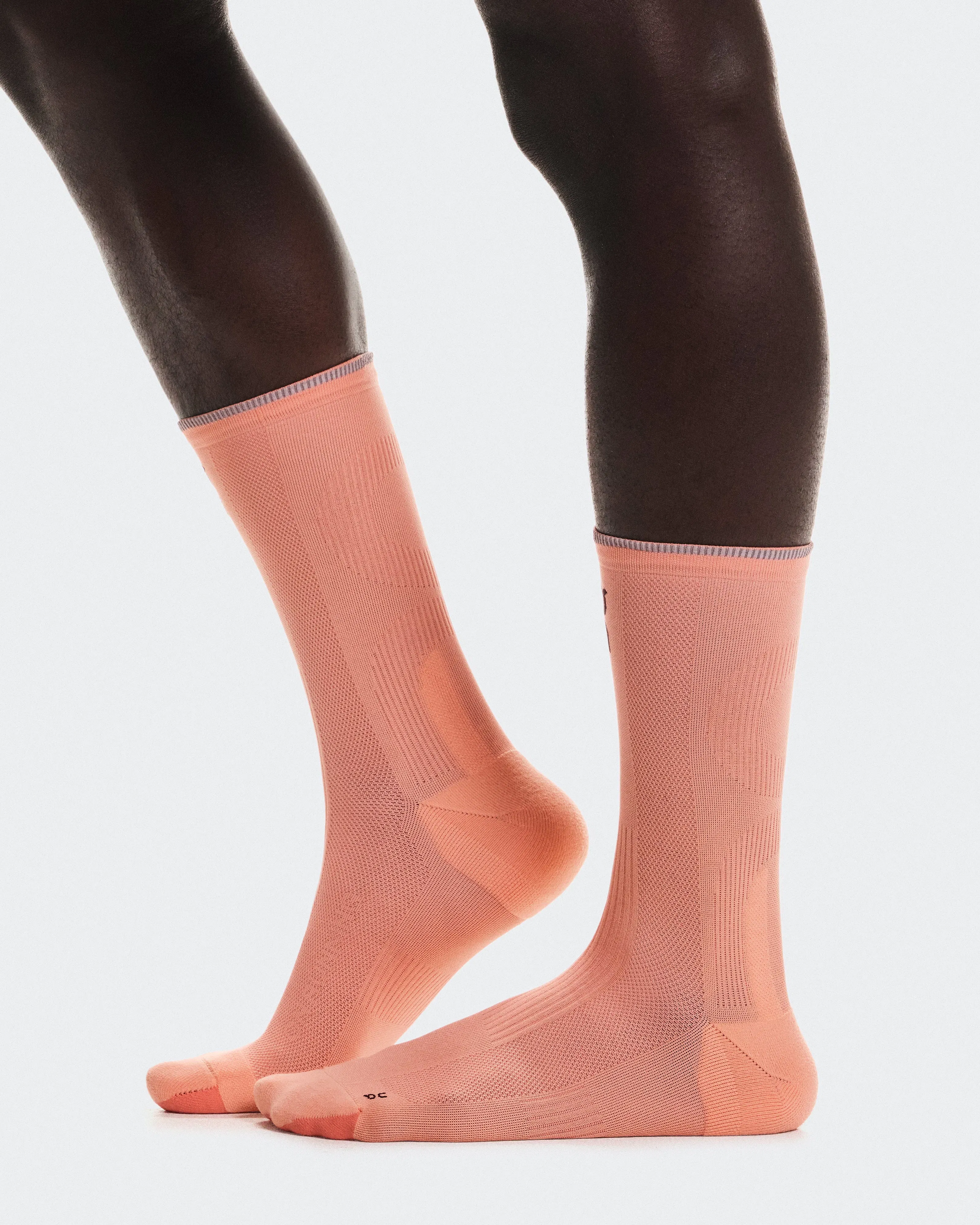 On Elite Run Sock High Sunstone | Reef
